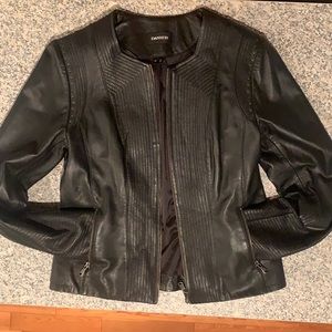 Black Danier leather jacket